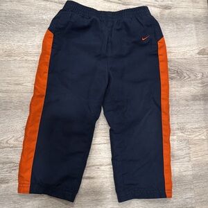Nike Kids Dark Blue and Orange Pants